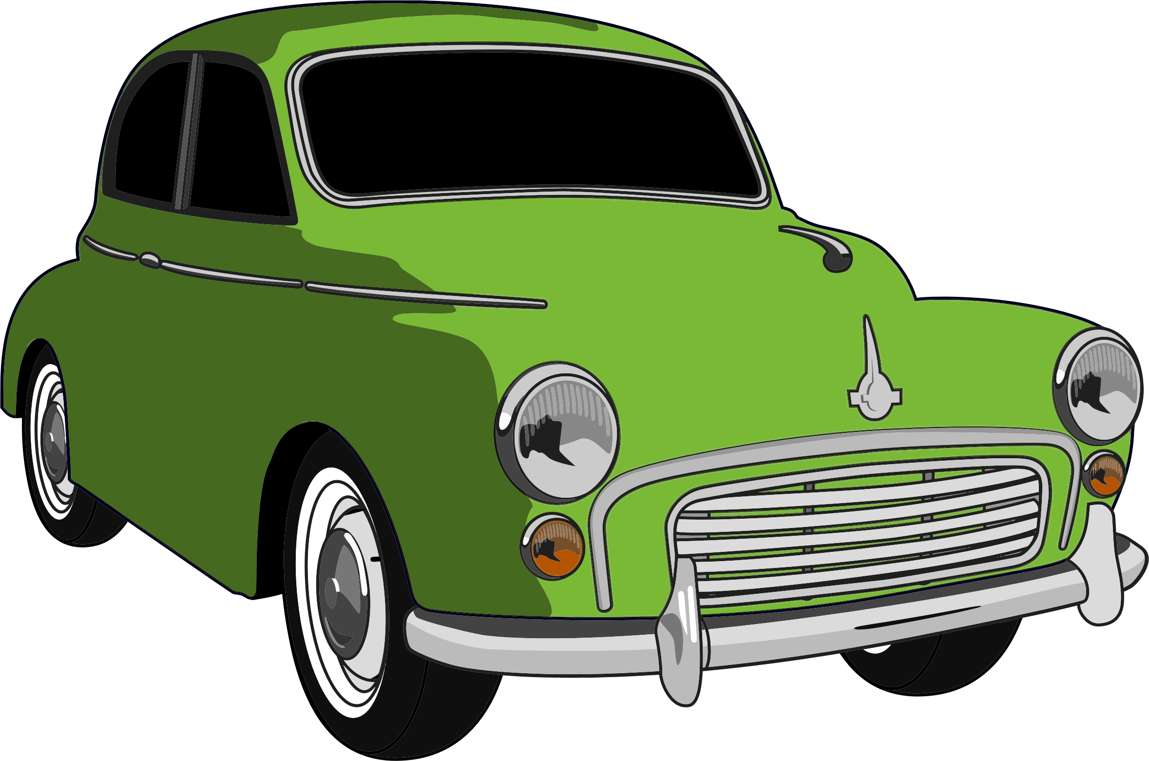 Classic Car Clipart Cute - Green Car Png - Free Transparent PNG Clipart Images Download. - Car Transparent PNG Free Download