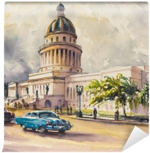 Old Classic American Cars Rides In Front Of The Capitol - Akwarele Z Hawany Transparent PNG - 400x400 - Free Download on - Car Transparent PNG Free Download