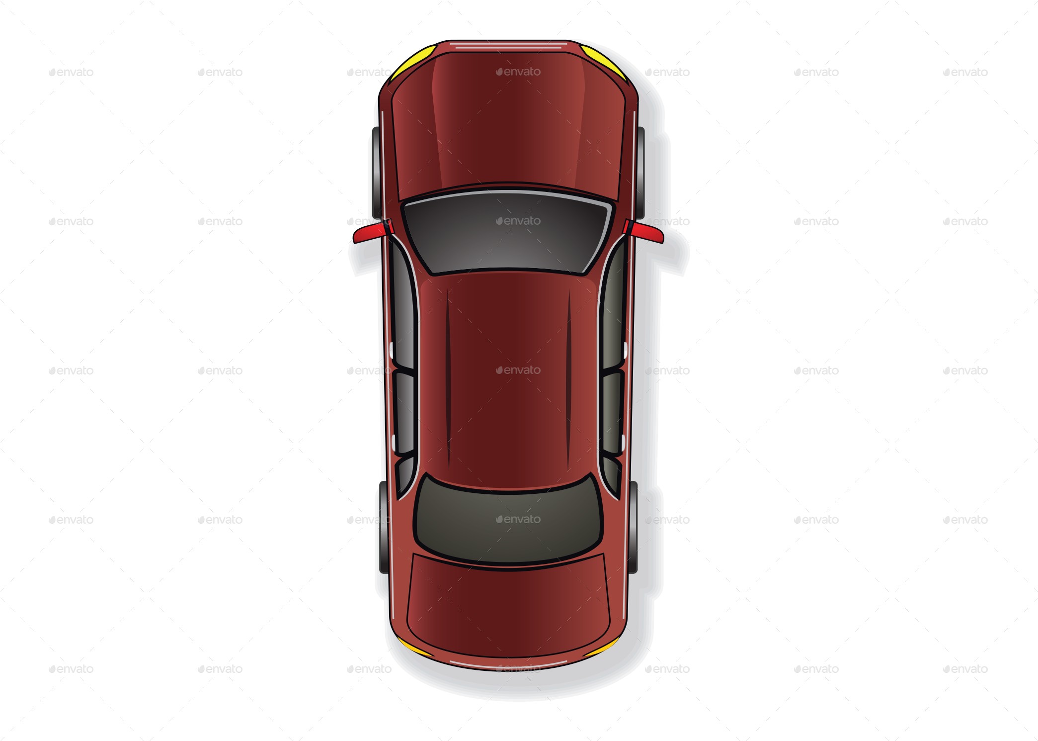 Car Top View Png, Transparent - Car Transparent PNG Free Download