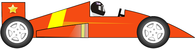 Orange Race Car Clip Art Clipart - Race Car Vector Png - Free Transparent PNG Clipart Images Download. - Car Transparent PNG Free Download