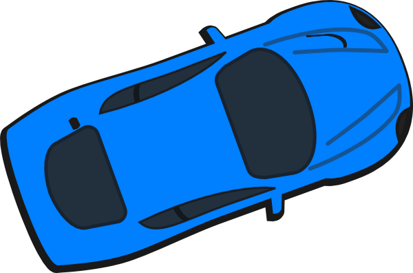 Car Top View Clip Art - Top Of Cartoon Cars - Free Transparent PNG Clipart Images Download. - Car Transparent PNG Free Download