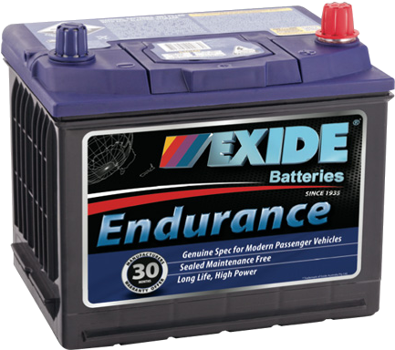 Automotive Battery Png - Exide Car Battery Endurance 55d23cmf Transparent PNG - 562x477 - Free Download on - Car Transparent PNG Free Download