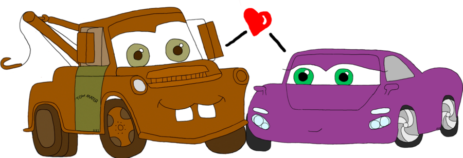 Holley X Mater By Saki The F50 - Cars Mater And Holley - Free Transparent PNG Clipart Images Download. - Car Transparent PNG Free Download
