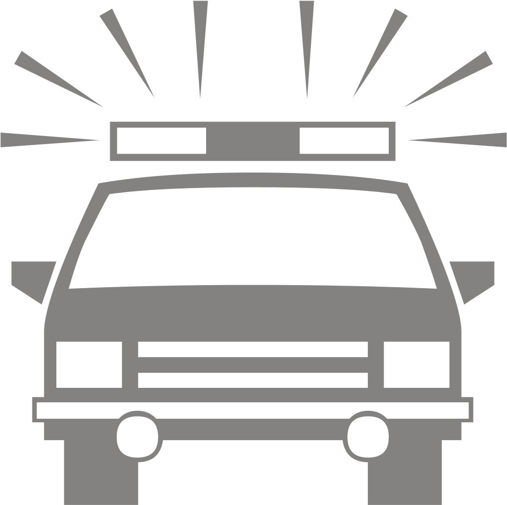 Police Car Silhouette - Police Car Png Vector Transparent PNG - 1024x1024 - Free Download on - Car Transparent PNG Free Download
