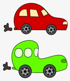 Car Cartoon Clip Art Clipart Green And Red Cars - Minus Sign Clip Art, HD Png Download - Car Transparent PNG Free Download