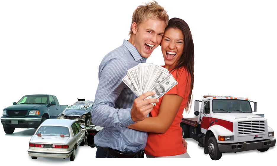 A Happy Couple Holding An Amount Of Money With Cars Transparent PNG - 979x570 - Free Download on - Car Transparent PNG Free Download