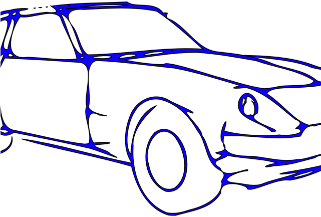 Blue Car Clipart Car Drawing - Car Outline Sketch Png Transparent PNG - 640x480 - Free Download on - Car Transparent PNG Free Download
