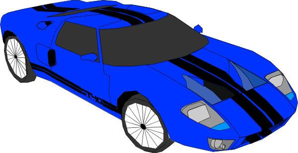Clip Art Blue Cars Clipart - Blue Sports Car Clipart - Free Transparent PNG Clipart Images Download. - Car Transparent PNG Free Download