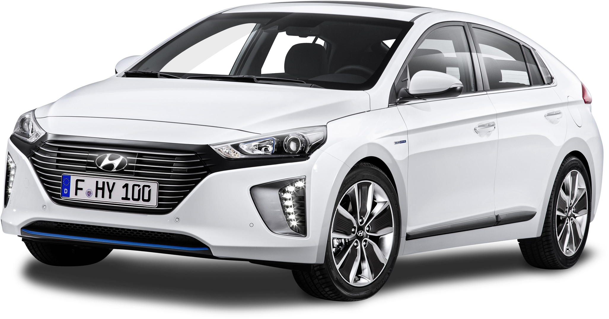 White Car Png - Hyundai Ioniq Hybrid Cars Transparent PNG - 2200x1256 - Free Download on - Car Transparent PNG Free Download