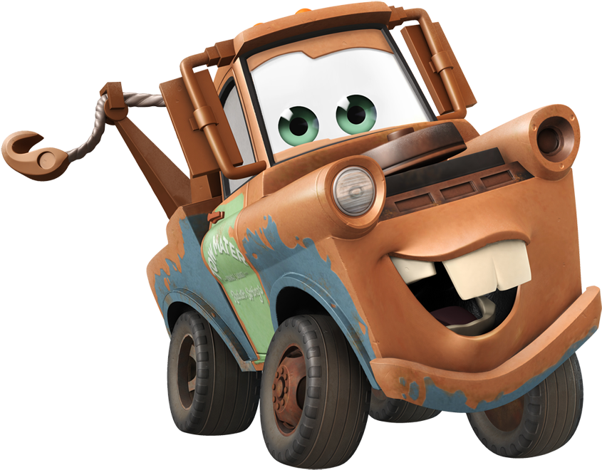 Рay Attention To Disney Cars Clipart Mater - Transparent Disney Cars Characters Transparent PNG - 864x684 - Free Download on - Car Transparent PNG Free Download