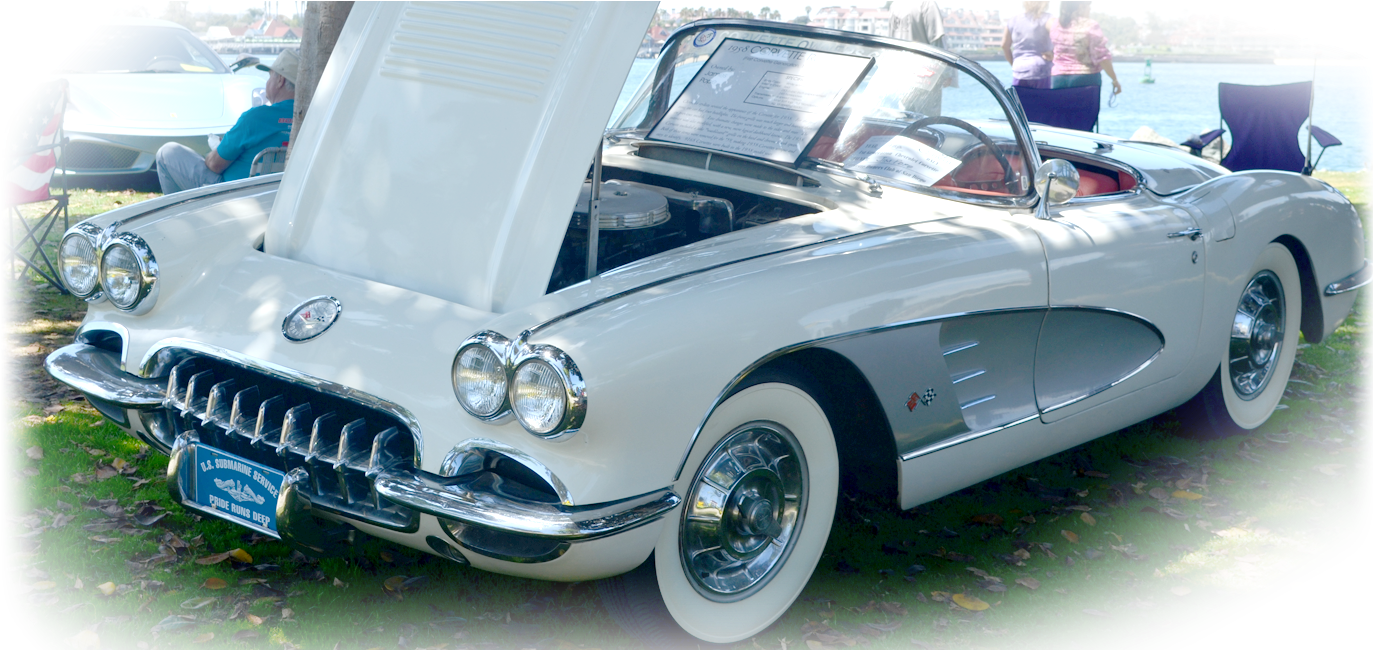 Corvette Owners Club Of San Diego - Antique Car Transparent PNG - 1380x649 - Free Download on - Car Transparent PNG Free Download