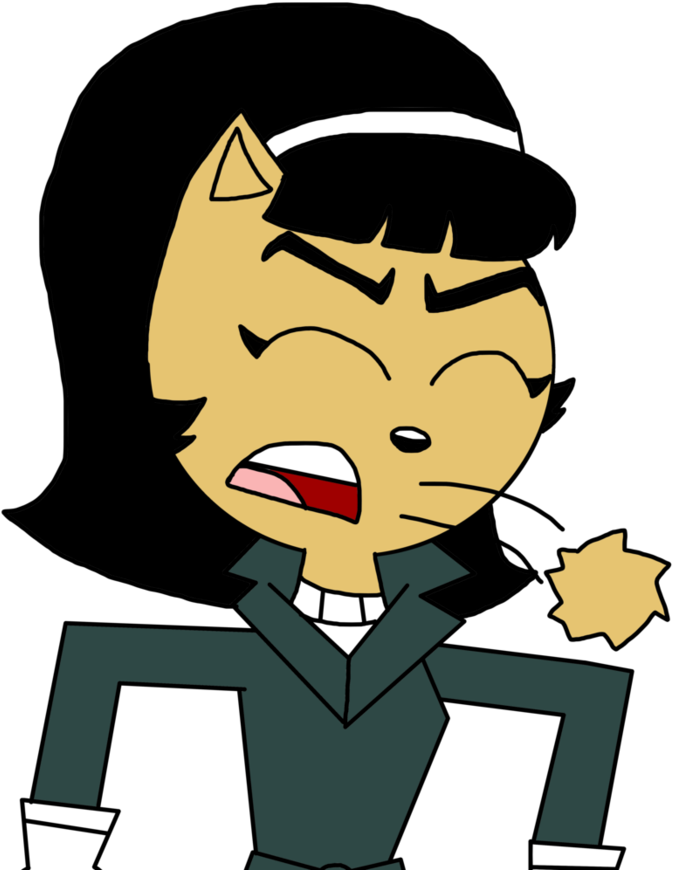 Kitty Katswell Vomits A Hairball By Marcospower1996 - Cat Cough Up Hairball Deviantart - Free Transparent PNG Clipart Images Download. - Cat Transparent PNG Free Download