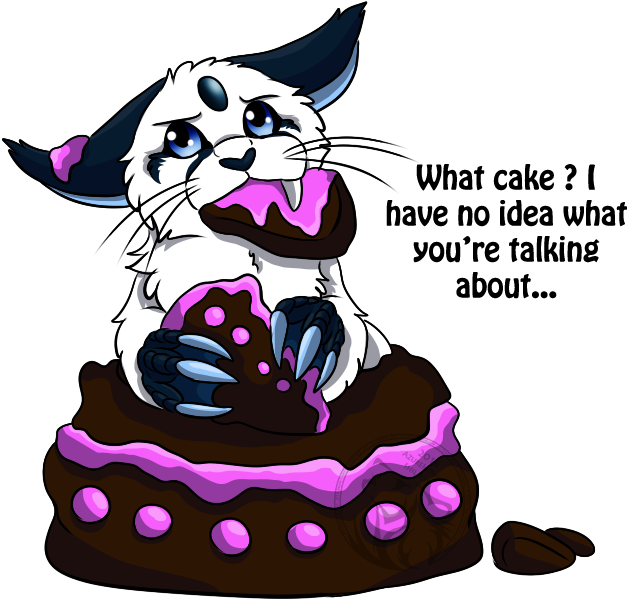 I Regret Nothing What Cake By Azurehowlshilach - Cat Playing With Yarn - Free Transparent PNG Clipart Images Download. - Cat Transparent PNG Free Download
