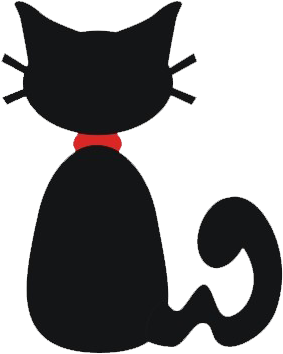 Tumblr Transparent Alice In Wonderland Transparent - Black Cat - Free Transparent PNG Clipart Images Download. - Cat Transparent PNG Free Download