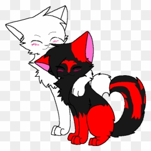 Warrior Cat Couple Coab By Creepergirl200 On Clipart - Warrior Cats Base Couple - Free Transparent PNG Clipart Images Download. - Cat Transparent PNG Free Download