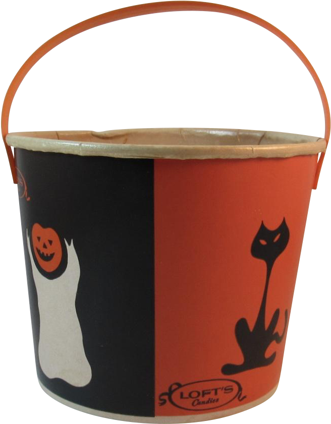 Loft's Halloween Candy Container Bucket Trick Or Treat - Candy Container By Wendy Kolar-mullen 9783898764735 Transparent PNG - 840x840 - Free Download on - Cat Transparent PNG Free Download