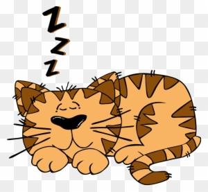 Library Class Clipart - Cat Sleeping Clipart - Free Transparent PNG Clipart Images Download. - Cat Transparent PNG Free Download