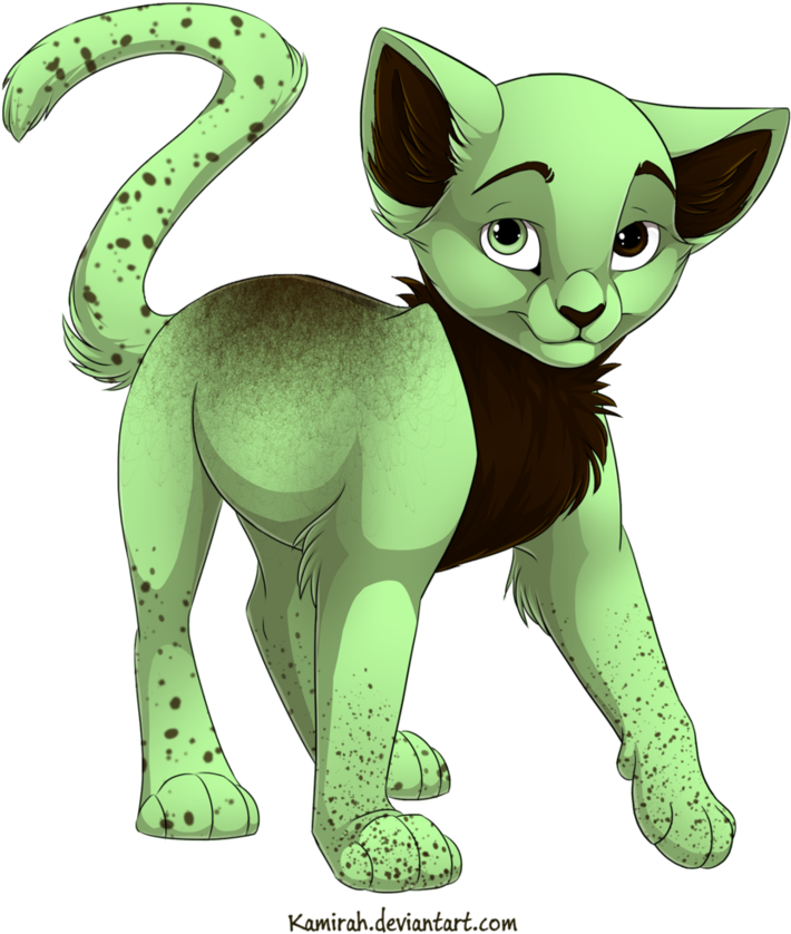 Mint Chocolate Cat Adopt [closed] Ota By Nikatuwaadopts - Chocolate Mint Cat - Free Transparent PNG Clipart Images Download. - Cat Transparent PNG Free Download