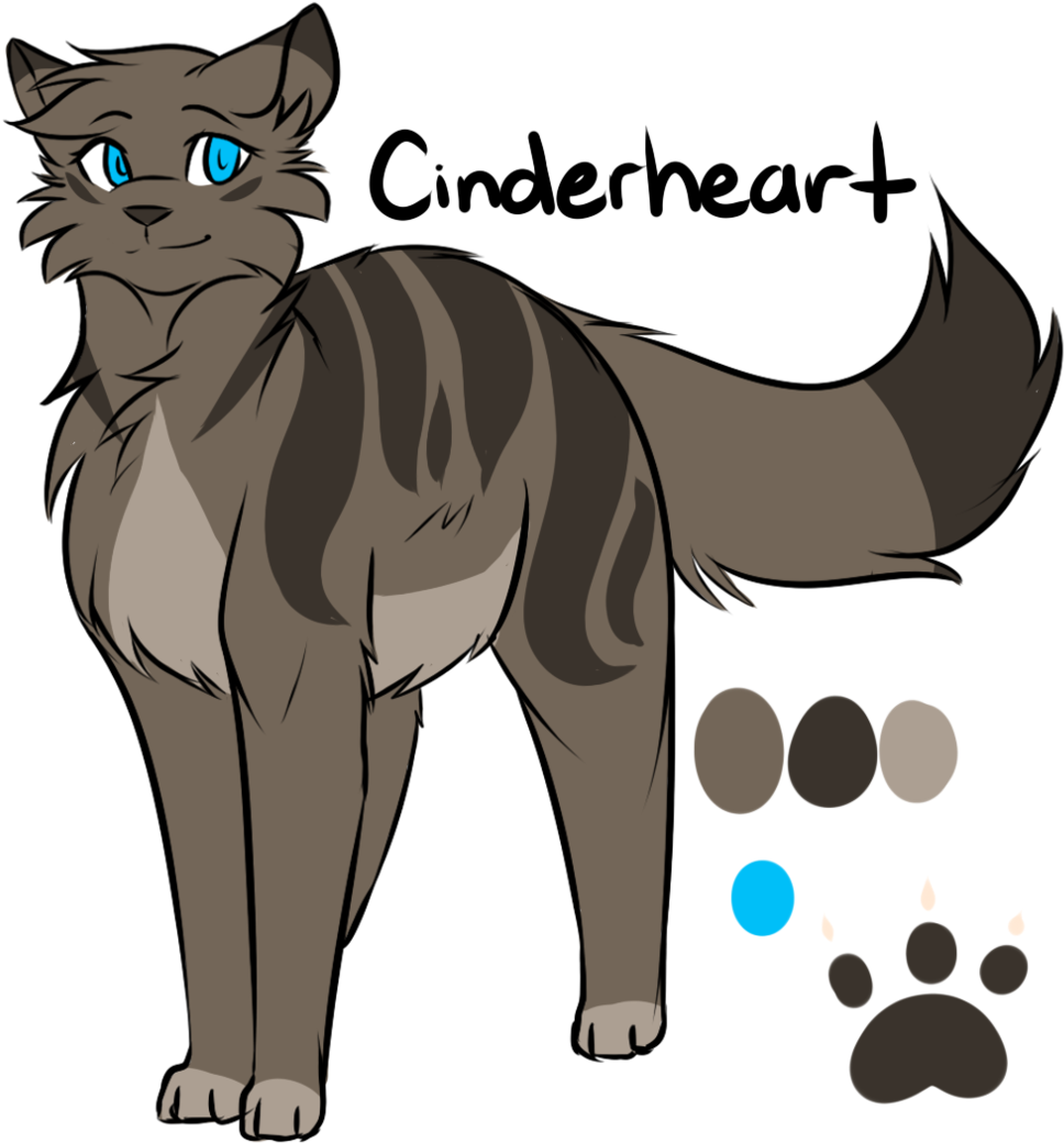 Cinderheart Redo By Flash The Artist - Warriors Cats Cinderheart - Free Transparent PNG Clipart Images Download. - Cat Transparent PNG Free Download