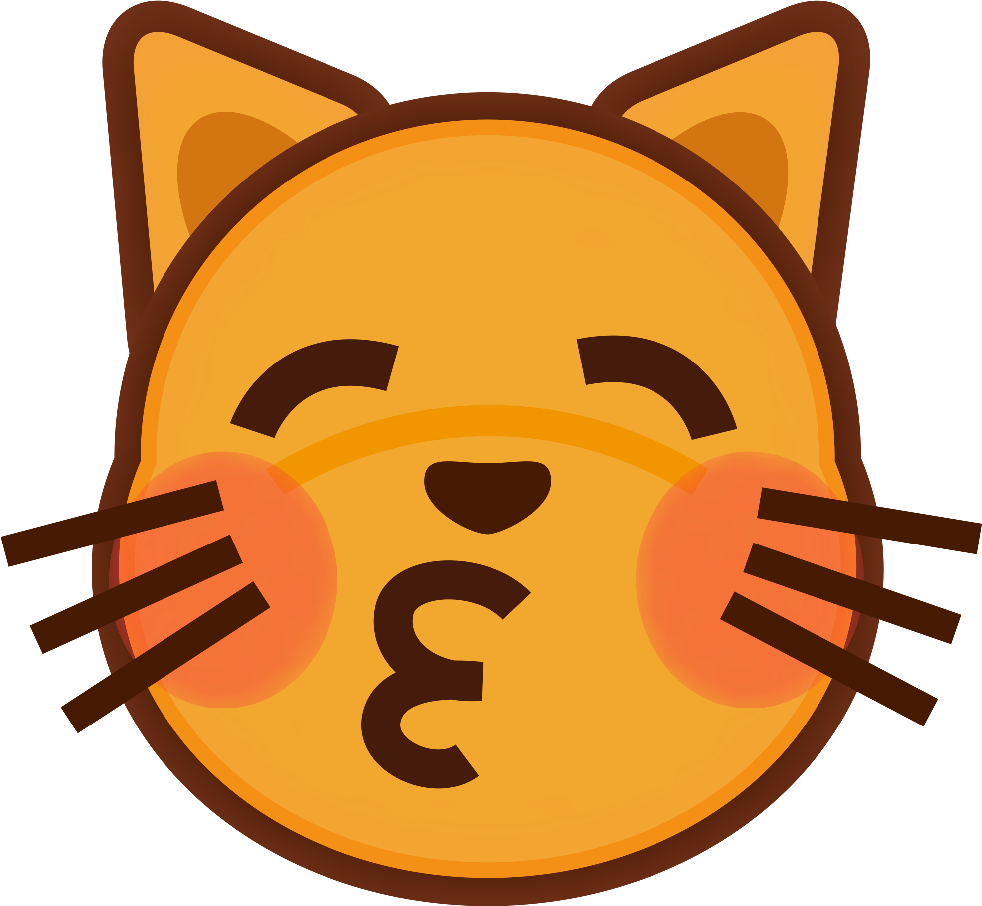 Emoji Png 27, Buy Clip Art - Cat Face Png Vector - Free Transparent PNG Clipart Images Download. - Cat Transparent PNG Free Download