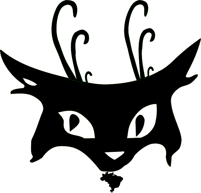 Face Cat, Feline, Animal, Mammal, Silhouette, Head, - Cat - Free Transparent PNG Clipart Images Download. - Cat Transparent PNG Free Download