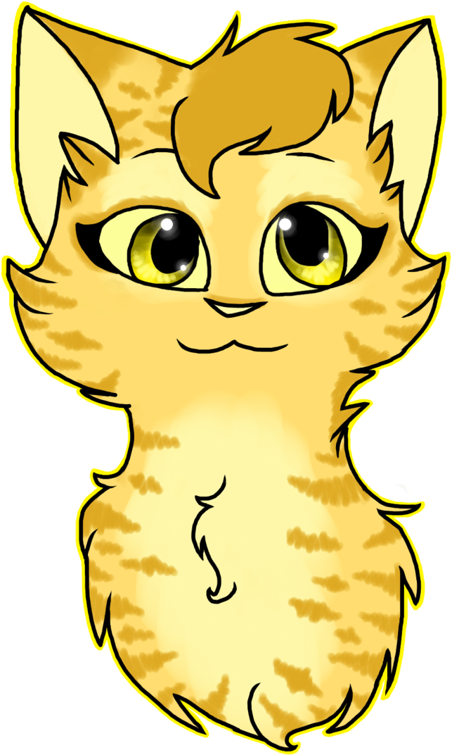 Goldenflower By Hoiiythecat Goldenflower By Hoiiythecat - Warrior Cats Goldenflower - Free Transparent PNG Clipart Images Download. - Cat Transparent PNG Free Download
