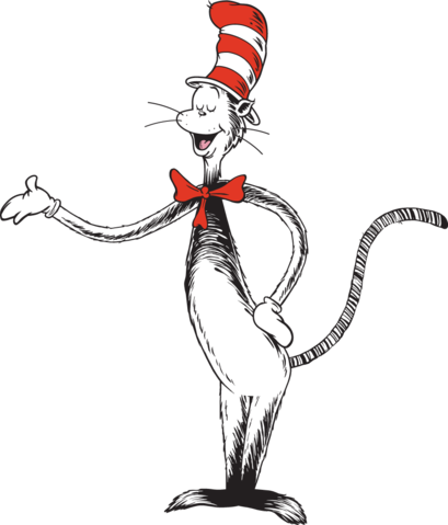 Cat In The Hat Clip Art - Cat In The Cat - Free Transparent PNG Clipart Images Download. - Cat Transparent PNG Free Download