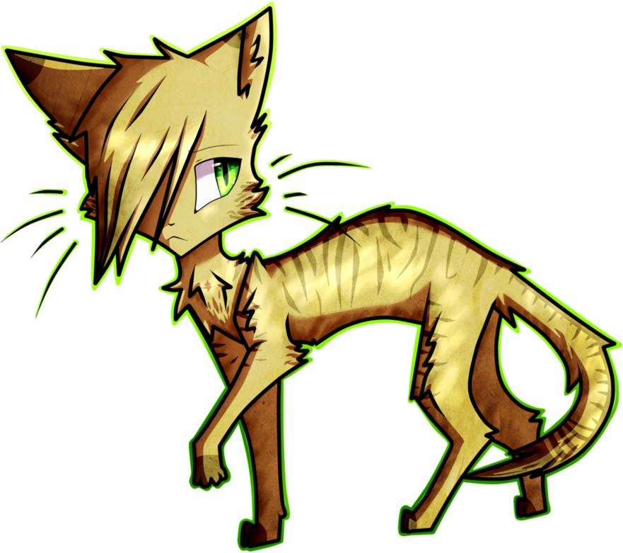 [warriors Cats] Sandstorm By Z-nyelixz - Warrior Cats Sandstorm Anime - Free Transparent PNG Clipart Images Download. - Cat Transparent PNG Free Download