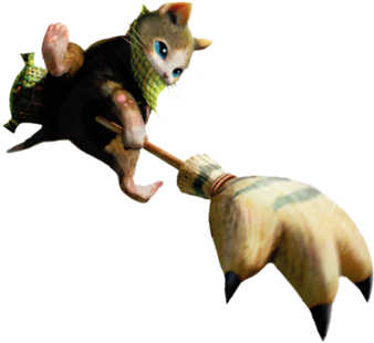 And There Are Melynxes Which Are Related To Felynes - Monster Hunter Cat - Free Transparent PNG Clipart Images Download. - Cat Transparent PNG Free Download