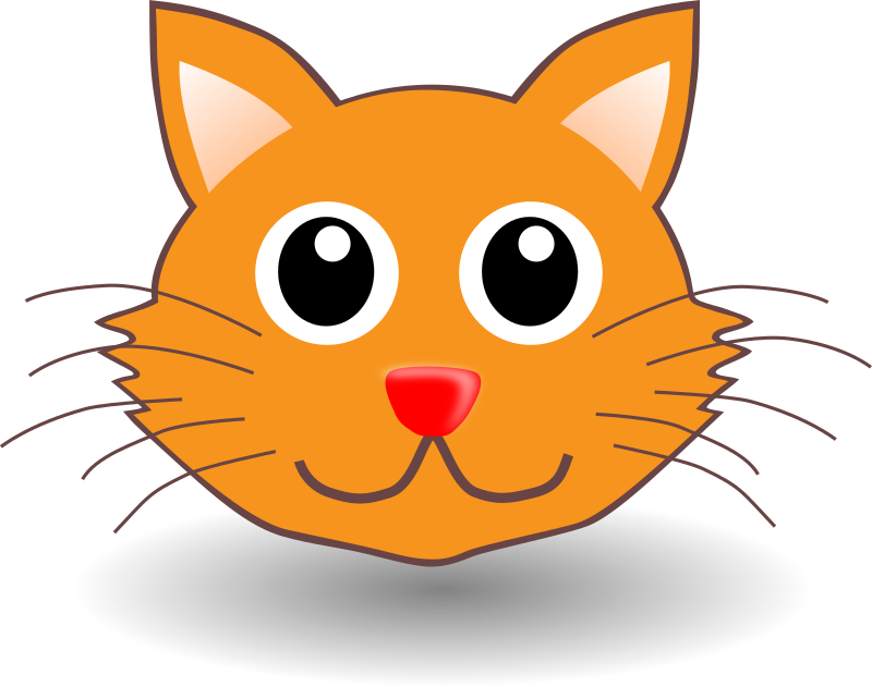 Caterpillar Head Clipart For Kids - Face Of Cat Cartoon - Free Transparent PNG Clipart Images Download. - Cat Transparent PNG Free Download