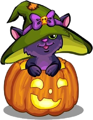 Free Clip Art Of Halloween - Halloween Cat Clipart Png Transparent PNG - 400x400 - Free Download on - Cat Transparent PNG Free Download