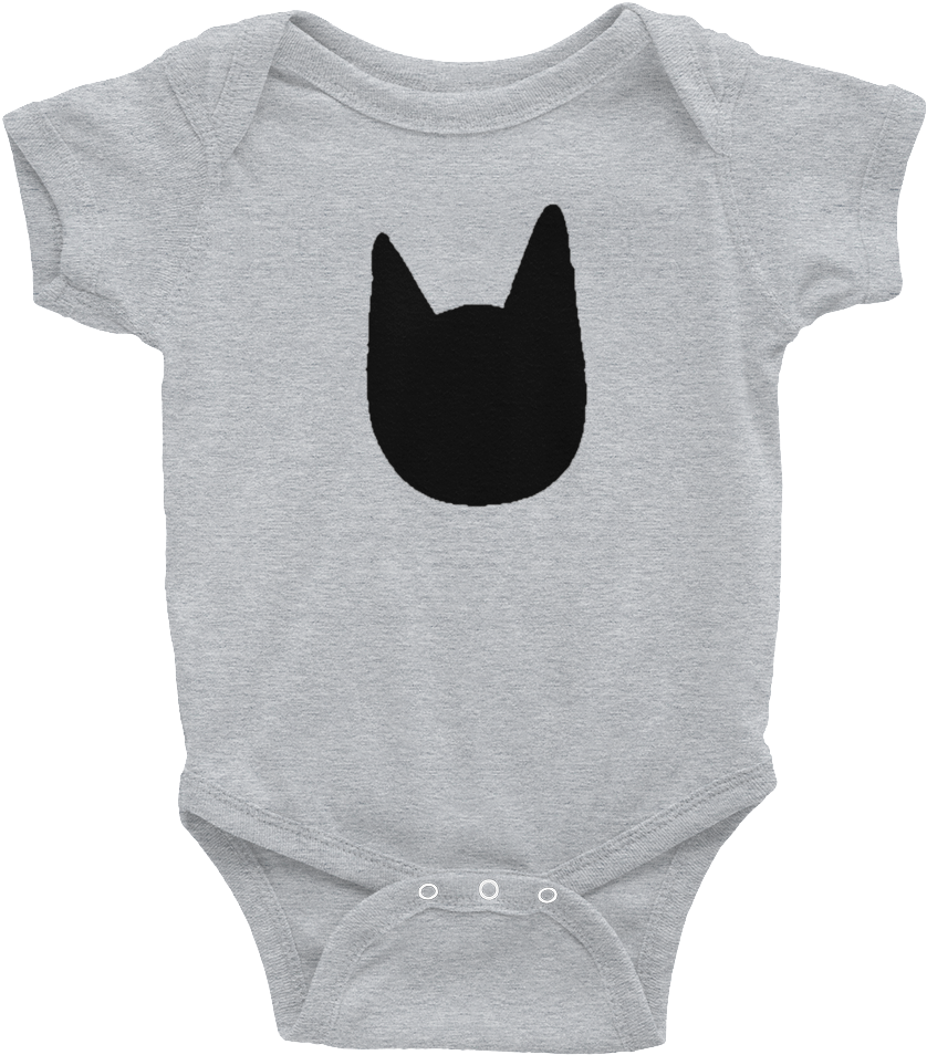 Baby Short Sleeve One-piece - Baby Onesie Transparent PNG - 1000x1000 - Free Download on - Cat Transparent PNG Free Download