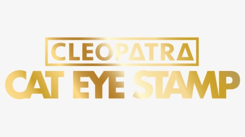 Cleopatra Cat Eye Stamp Poster - Poster, HD Png Download - Cat Transparent PNG Free Download