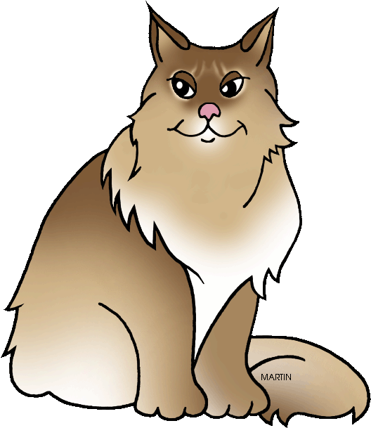 Free United States Clip Art By Phillip Martin, State - State Cat Of Maine - Free Transparent PNG Clipart Images Download. - Cat Transparent PNG Free Download