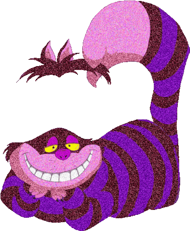 Animated Gif Transparent, Cat, Free Download Hello, - Cheshire Cat Alice In Wonderland - Free Transparent PNG Clipart Images Download. - Cat Transparent PNG Free Download