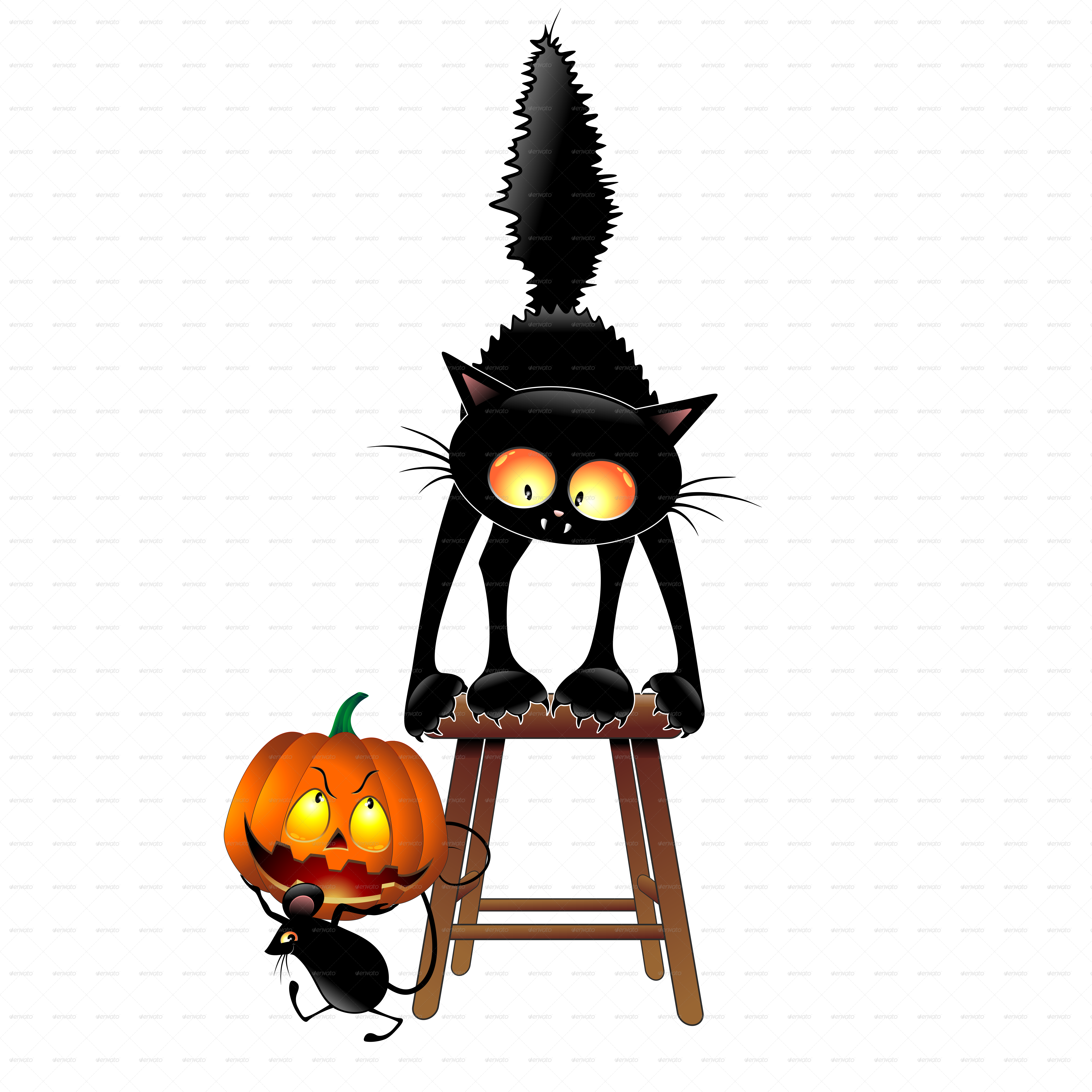 Halloween Cat Png Download - Stickalz Llc Black Cat Full Color Decal, Full Color Transparent PNG - 5000x5000 - Free Download on - Cat Transparent PNG Free Download