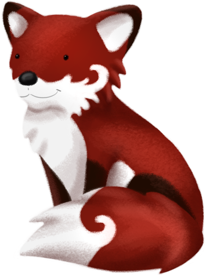 Fuzzy Fox By Albinoraven666fanart - Cat Yawns - Free Transparent PNG Clipart Images Download. - Cat Transparent PNG Free Download