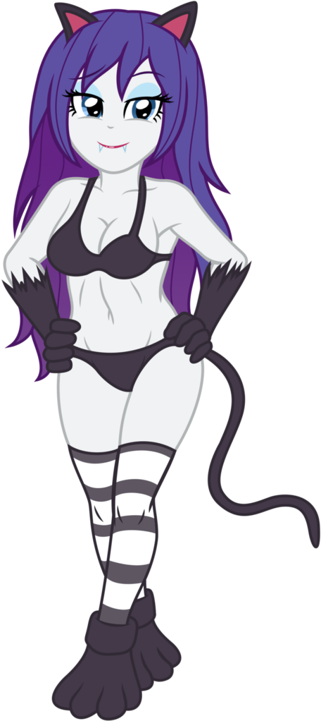 Cat Girl 5, By Sumin6301 - Rarity Cat Girl - Free Transparent PNG Clipart Images Download. - Cat Transparent PNG Free Download