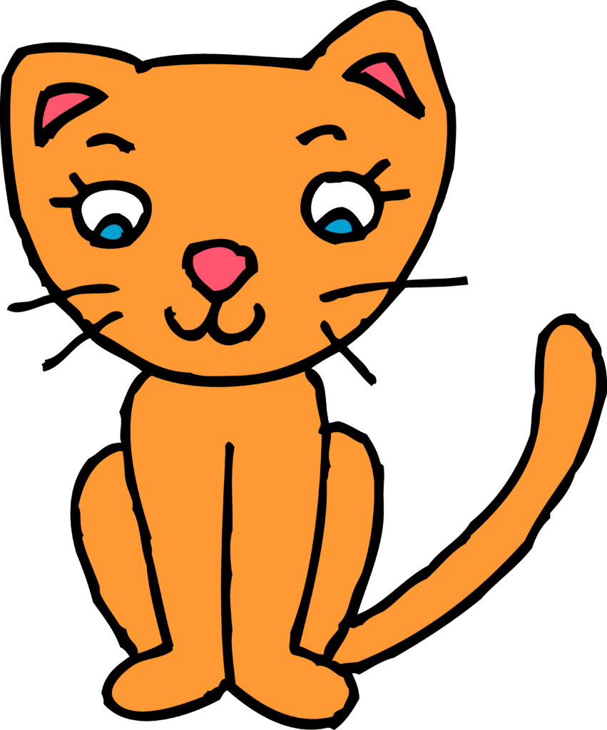 Cat 20clip 20art Kitty 3 Orange Clipart Panda - Cat Singing Clipart - Free Transparent PNG Clipart Images Download. - Cat Transparent PNG Free Download