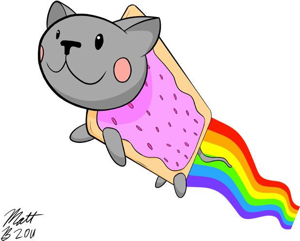 Nyan Cat Face Png Download - Cartoon Nyan Cat Png Transparent PNG - 679x540 - Free Download on - Cat Transparent PNG Free Download