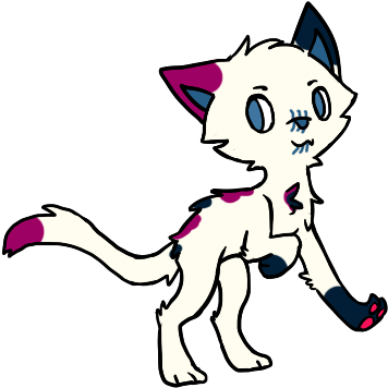 [mystery Tail] Little Scars [maxiumadoptables] By Feralx1 - Domestic Short-haired Cat - Free Transparent PNG Clipart Images Download. - Cat Transparent PNG Free Download