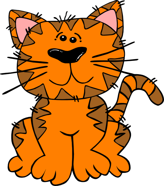 Sad Kitten Clipart Free Clipart Images - Orange Cat Clipart - Free Transparent PNG Clipart Images Download. - Cat Transparent PNG Free Download