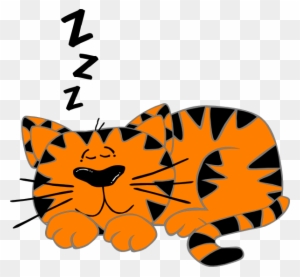 Can T Sleep Clipart - Sleepy Cat Clipart - Free Transparent PNG Clipart Images Download. - Cat Transparent PNG Free Download