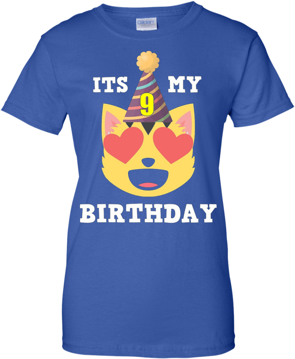 9th Birthday T-shirt Heart Eyes Cat Emoji Birthday - 11th Birthday T-shirt Cool Shades Cat Emoji Birthday Transparent PNG - 1155x1155 - Free Download on - Cat Transparent PNG Free Download