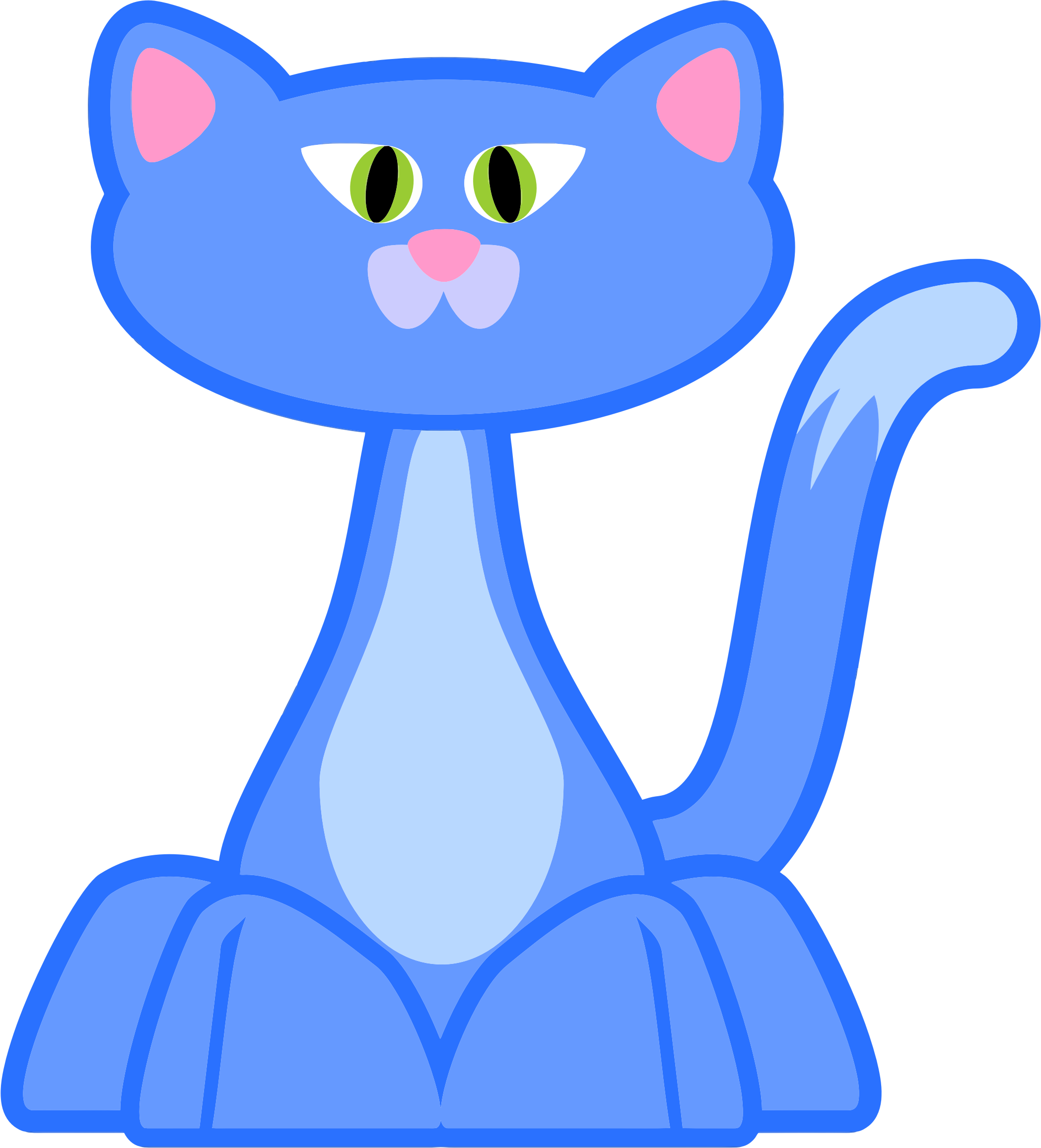 Cartoon Cat - Cartoon Purple Cat Cartoon Purple Cat Oval Ornament - Free Transparent PNG Clipart Images Download. - Cat Transparent PNG Free Download