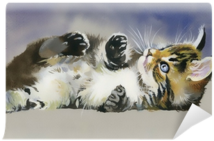 Watercolor Animal Collection - Watercolor Painting Transparent PNG - 400x400 - Free Download on - Cat Transparent PNG Free Download
