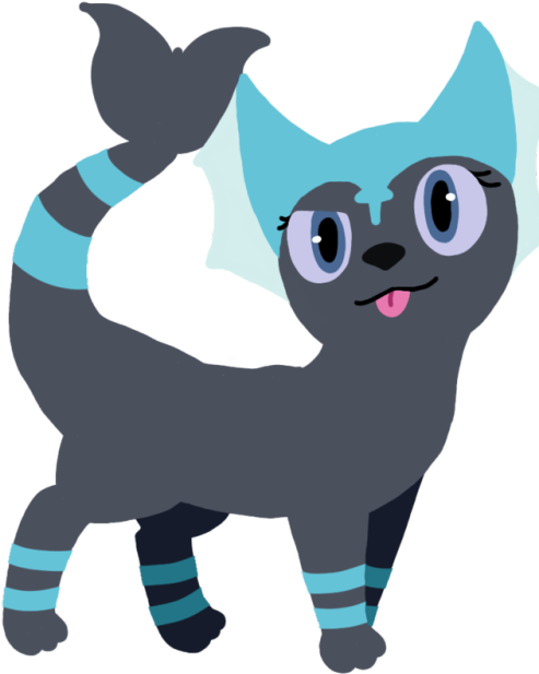 Happy Birthday @weekly Lit Vaporeon - Cat Playing With Yarn - Free Transparent PNG Clipart Images Download. - Cat Transparent PNG Free Download