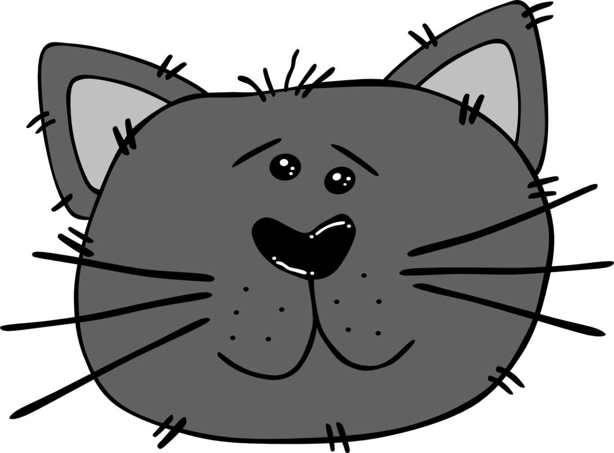 Cartoon Animal Faces 15, Buy Clip Art - Cartoon Cat Face - Free Transparent PNG Clipart Images Download. - Cat Transparent PNG Free Download