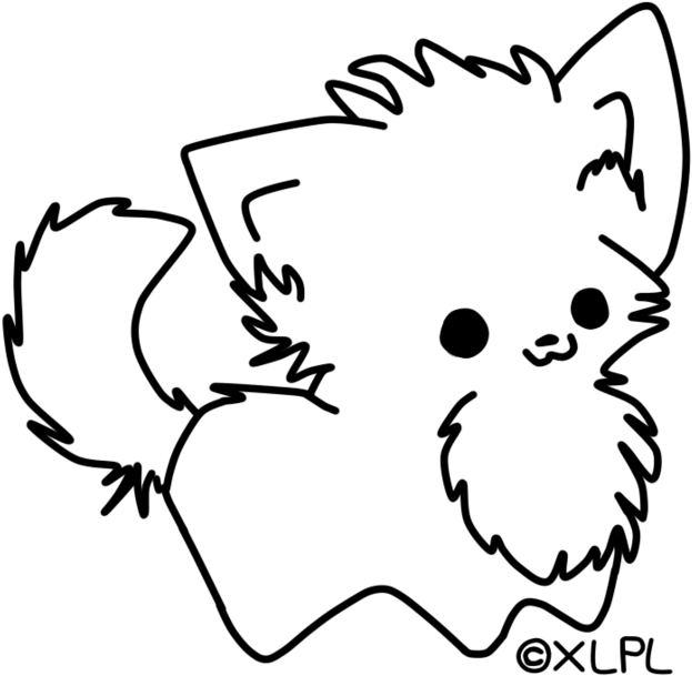 28 Collection Of Cute Cat Line Drawing - Cute Cat Drawing Png - Free Transparent PNG Clipart Images Download. - Cat Transparent PNG Free Download