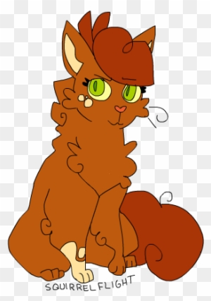 Warrior Cats Nifty Senpai Squirrelflight - Free Transparent PNG Clipart Images Download. - Cat Transparent PNG Free Download